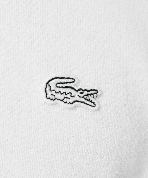 BEAUTY&YOUTH UNITED ARROWS / ビューティー&ユース ユナイテッドアローズ Tシャツ | ＜LACOSTE for BEAUTY&YOUTH＞ 1トーン パイル Tシャツ | 詳細3