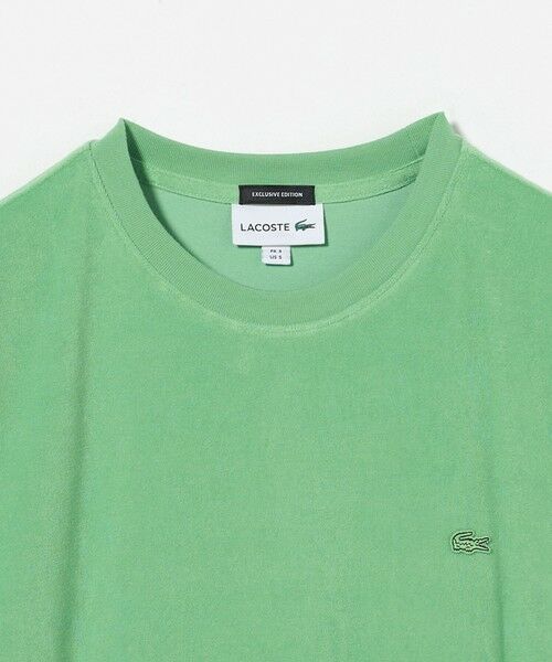BEAUTY&YOUTH UNITED ARROWS / ビューティー&ユース ユナイテッドアローズ Tシャツ | ＜LACOSTE for BEAUTY&YOUTH＞ 1トーン パイル Tシャツ | 詳細10