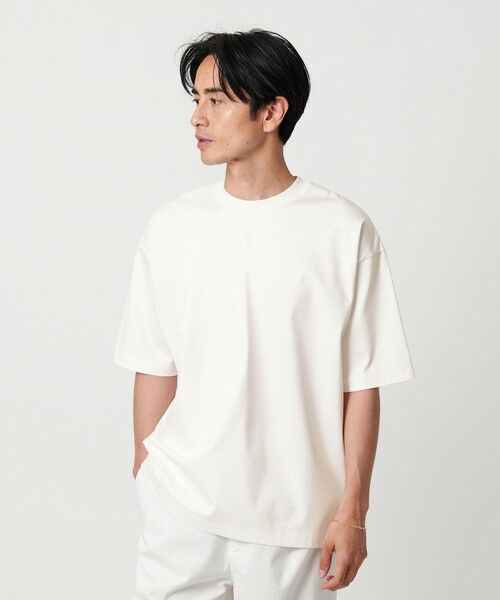 BEAUTY & YOUTH UNITED ARROWS/ビューティー&ユース ユナイテッドアローズ スーパークール クルーネック カットソー -接触冷感 抗菌・防臭‐ WHITE L BEAUTY & YOUTH UNITED ARROWS/ビューティー&ユース ユナイテッドアローズ スーパークール クルーネック カットソー -接触冷感 抗菌・防臭‐ WHITE L