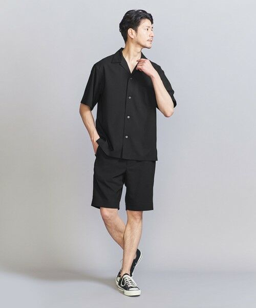 WEB限定 WARDROBE SMART】 Reflax スリム ショートパンツ