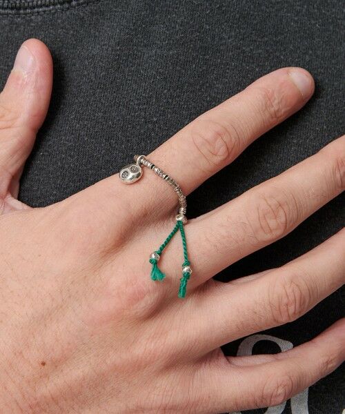 BEAUTY&YOUTH UNITED ARROWS / ビューティー&ユース ユナイテッドアローズ リング | 【別注】＜BINDU＞シルバービーズ リング | 詳細5