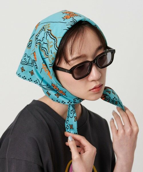 BEAUTY&YOUTH UNITED ARROWS / ビューティー&ユース ユナイテッドアローズ バンダナ・スカーフ | 【別注】＜BINDU＞ビッグ バンダナ | 詳細1