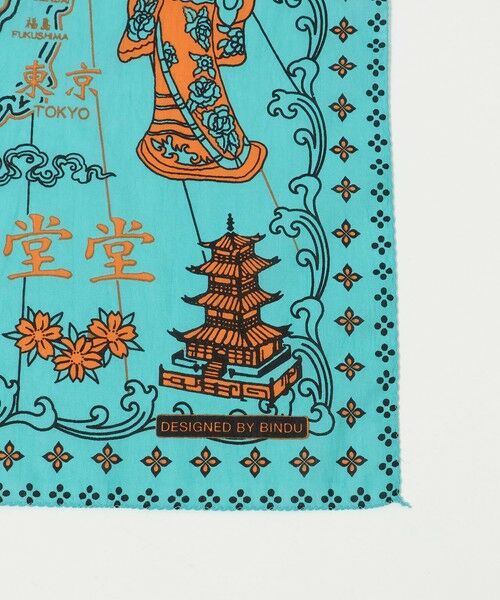BEAUTY&YOUTH UNITED ARROWS / ビューティー&ユース ユナイテッドアローズ バンダナ・スカーフ | 【別注】＜BINDU＞ビッグ バンダナ | 詳細3