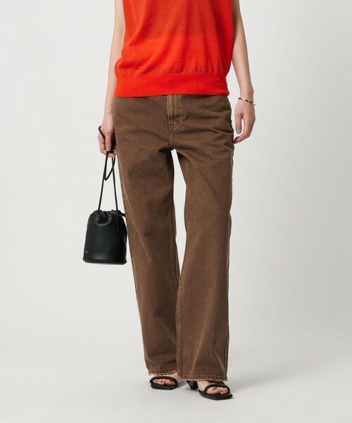 BEAUTY&YOUTH UNITED ARROWS / ビューティー&ユース ユナイテッドアローズ デニムパンツ | <upper hights>THE NIECE MD RISE デニムパンツ | 詳細8