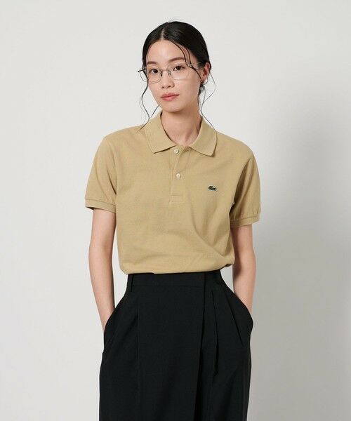 【新品未使用】LACOSTE×BEAUTY&YOUTH ワントーンポロシャツ BEAUTY&YOUTH UNITED ARROWS ＜LACOSTE for BEAUTY&YOUTH