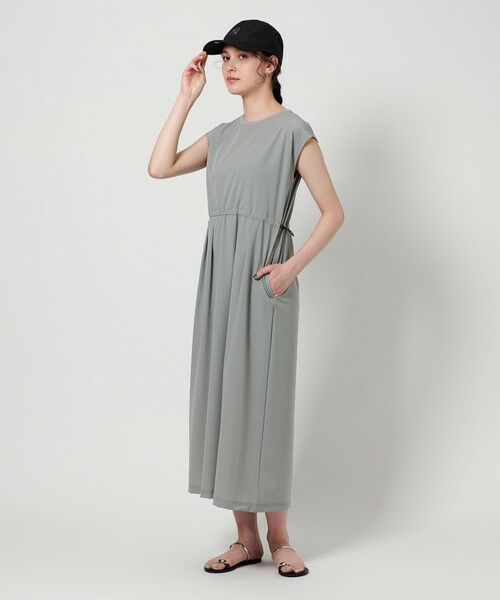 BEAUTY&YOUTH UNITED ARROWS / ビューティー&ユース ユナイテッドアローズ ミニ丈・ひざ丈ワンピース | 【別注】＜THOUSAND MILE＞ノースリーブ ワンピース -UVカット/はっ水- | 詳細8