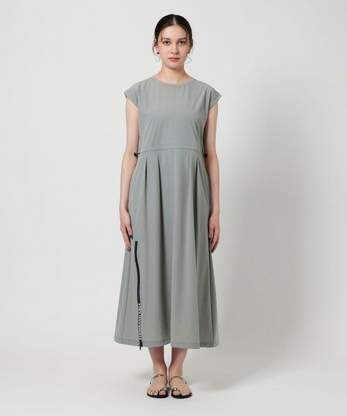 BEAUTY&YOUTH UNITED ARROWS / ビューティー&ユース ユナイテッドアローズ ミニ丈・ひざ丈ワンピース | 【別注】＜THOUSAND MILE＞ノースリーブ ワンピース -UVカット/はっ水- | 詳細11