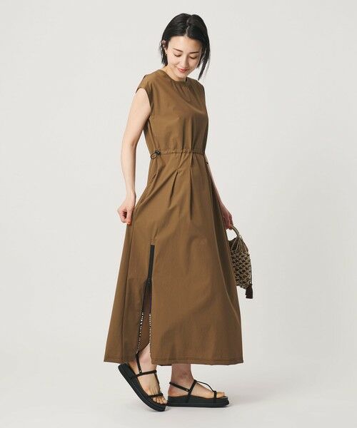 BEAUTY&YOUTH UNITED ARROWS / ビューティー&ユース ユナイテッドアローズ ミニ丈・ひざ丈ワンピース | 【別注】＜THOUSAND MILE＞ノースリーブ ワンピース -UVカット/はっ水- | 詳細22