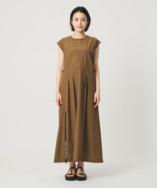BEAUTY&YOUTH UNITED ARROWS / ビューティー&ユース ユナイテッドアローズ ミニ丈・ひざ丈ワンピース | 【別注】＜THOUSAND MILE＞ノースリーブ ワンピース -UVカット/はっ水- | 詳細23
