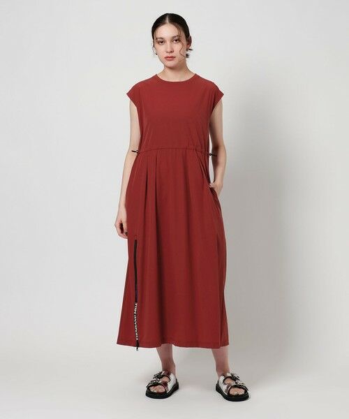 BEAUTY&YOUTH UNITED ARROWS / ビューティー&ユース ユナイテッドアローズ ミニ丈・ひざ丈ワンピース | 【別注】＜THOUSAND MILE＞ノースリーブ ワンピース -UVカット/はっ水- | 詳細27