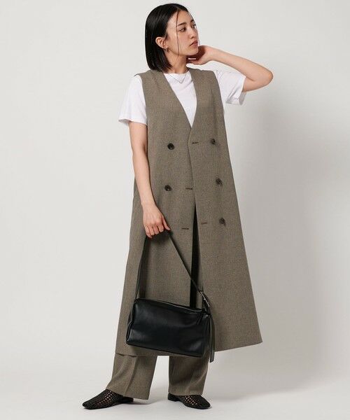 BEAUTY&YOUTH UNITED ARROWS / ビューティー&ユース ユナイテッドアローズ ショルダーバッグ | スクエア ビッグバックル ショルダーバッグ | 詳細7