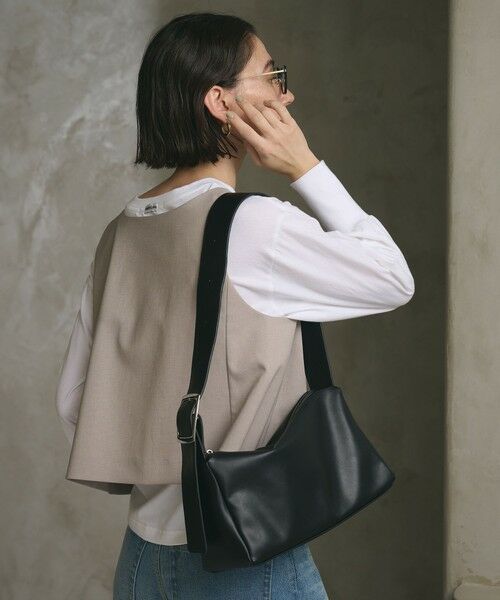 BEAUTY&YOUTH UNITED ARROWS / ビューティー&ユース ユナイテッドアローズ ショルダーバッグ | スクエア ビッグバックル ショルダーバッグ | 詳細2