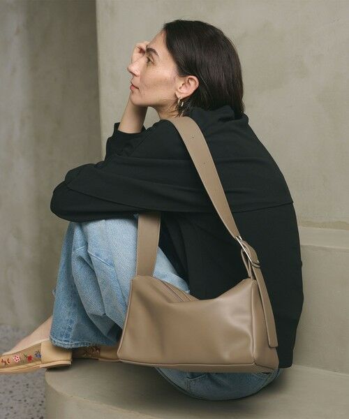 BEAUTY&YOUTH UNITED ARROWS / ビューティー&ユース ユナイテッドアローズ ショルダーバッグ | スクエア ビッグバックル ショルダーバッグ | 詳細11