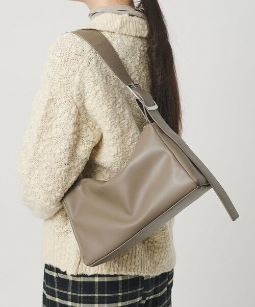 BEAUTY&YOUTH UNITED ARROWS / ビューティー&ユース ユナイテッドアローズ ショルダーバッグ | スクエア ビッグバックル ショルダーバッグ（MOCA）