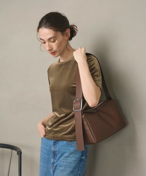 BEAUTY&YOUTH UNITED ARROWS / ビューティー&ユース ユナイテッドアローズ ショルダーバッグ | スクエア ビッグバックル ショルダーバッグ | 詳細10