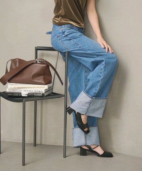 BEAUTY&YOUTH UNITED ARROWS / ビューティー&ユース ユナイテッドアローズ ショルダーバッグ | スクエア ビッグバックル ショルダーバッグ | 詳細12