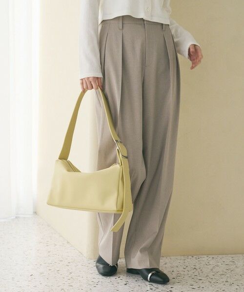 BEAUTY&YOUTH UNITED ARROWS / ビューティー&ユース ユナイテッドアローズ ショルダーバッグ | スクエア ビッグバックル ショルダーバッグ | 詳細26