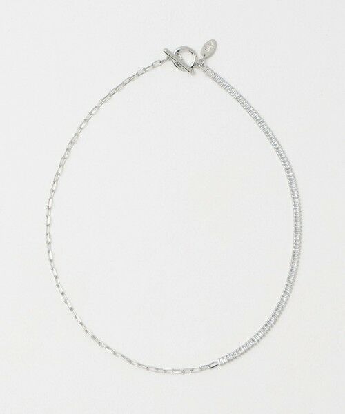 BEAUTY&YOUTH UNITED ARROWS / ビューティー&ユース ユナイテッドアローズ ネックレス・ペンダント・チョーカー | スクエア ビジュー×チェーン ネックレス | 詳細2