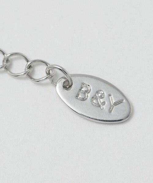 BEAUTY&YOUTH UNITED ARROWS / ビューティー&ユース ユナイテッドアローズ ネックレス・ペンダント・チョーカー | ビジュー×パールモチーフ イビツ ライン ネックレス | 詳細6