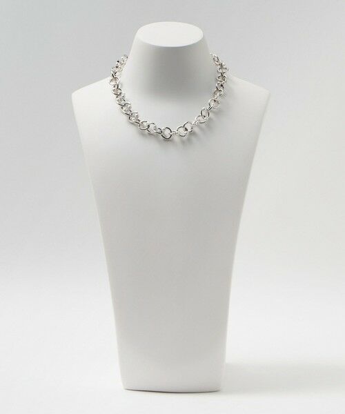 BEAUTY&YOUTH UNITED ARROWS / ビューティー&ユース ユナイテッドアローズ ネックレス・ペンダント・チョーカー | メタル チェーン×パールモチーフ ネックレス | 詳細7