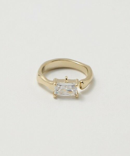 BEAUTY&YOUTH UNITED ARROWS / ビューティー&ユース ユナイテッドアローズ リング | スクエア ビジュー リング | 詳細2