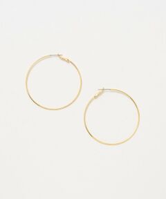 BEAUTY&YOUTH UNITED ARROWS / ビューティー&ユース ユナイテッドアローズ ピアス・イヤリング | ビッグ メタル フープ ピアス