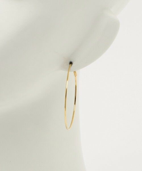BEAUTY&YOUTH UNITED ARROWS / ビューティー&ユース ユナイテッドアローズ ピアス・イヤリング | ビッグ メタル フープ ピアス | 詳細5