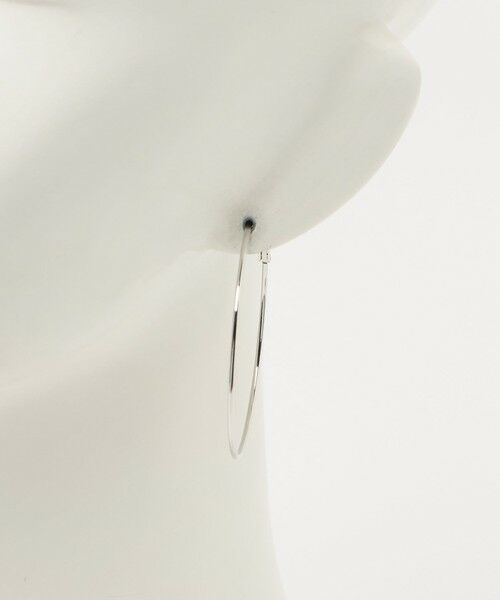 BEAUTY&YOUTH UNITED ARROWS / ビューティー&ユース ユナイテッドアローズ ピアス・イヤリング | ビッグ メタル フープ ピアス | 詳細7