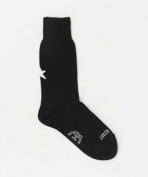 BEAUTY & YOUTH UNITED ARROWS/ビューティー&ユース ユナイテッドアローズ 【一部別注】＜ROSTER SOX＞バックスター ソックス BLACK FREE