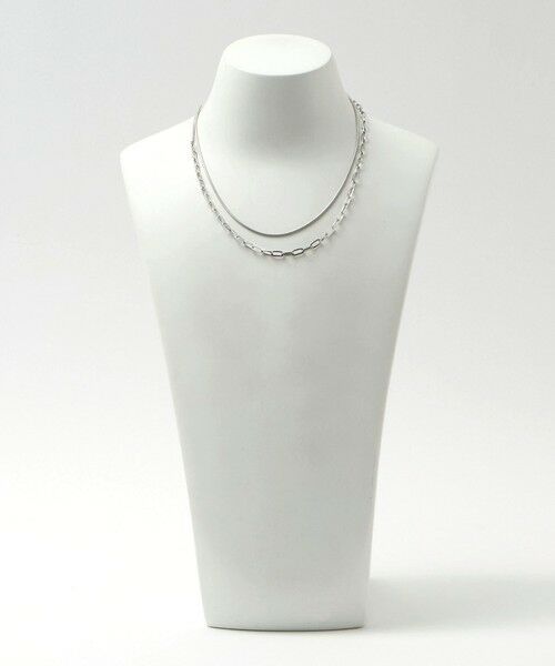 BEAUTY&YOUTH UNITED ARROWS / ビューティー&ユース ユナイテッドアローズ ネックレス・ペンダント・チョーカー | ＜by Preek＞チェーン ネックレス -3WAY- | 詳細18