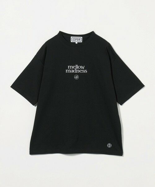 BEAUTY & YOUTH UNITED ARROWS/ビューティー&ユース ユナイテッドアローズ <ESPOIR>MELLOW MADNESS Tシャツ BLACK M BEAUTY & YOUTH UNITED ARROWS/ビューティー&ユース ユナイテッドアローズ <ESPOIR>MELLOW MADNESS Tシャツ BLACK M