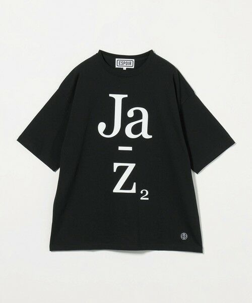 UNITED ARROWS BEAUTY&YOUTH 長袖 カットソー 黒 ベロアストライプシアー ロングスリーブカットソー（Tシャツ