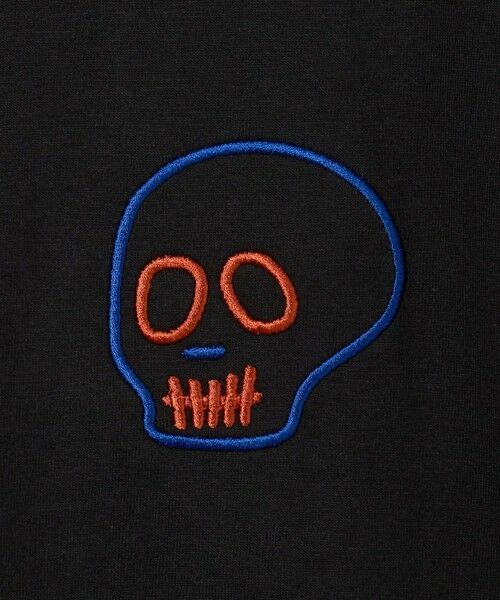 BEAUTY&YOUTH UNITED ARROWS / ビューティー&ユース ユナイテッドアローズ カットソー | ＜ESPOIR＞Skull エンブロイダリー Tシャツ | 詳細9