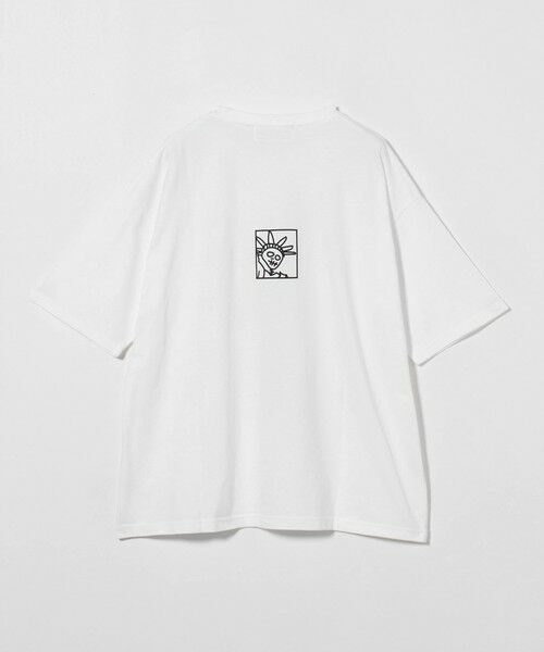 BEAUTY&YOUTH UNITED ARROWS / ビューティー&ユース ユナイテッドアローズ カットソー | ＜ESPOIR＞Skull リバティ Tシャツ | 詳細1