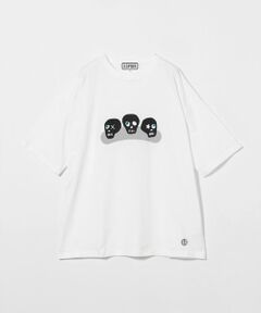 BEAUTY&YOUTH UNITED ARROWS / ビューティー&ユース ユナイテッドアローズ カットソー | ＜ESPOIR＞Three Skull Tシャツ