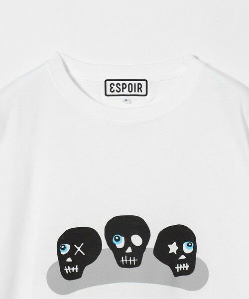 BEAUTY&YOUTH UNITED ARROWS / ビューティー&ユース ユナイテッドアローズ カットソー | ＜ESPOIR＞Three Skull Tシャツ | 詳細2