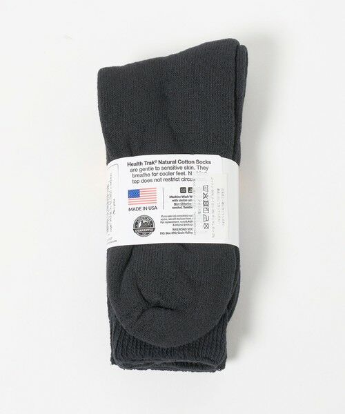 BEAUTY&YOUTH UNITED ARROWS / ビューティー&ユース ユナイテッドアローズ ソックス | ＜The Railroad Sock＞SOCK M/T CREW2P | 詳細6