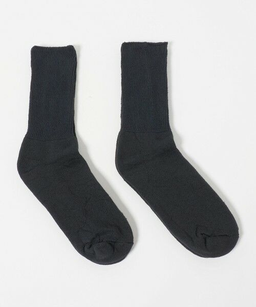 BEAUTY & YOUTH UNITED ARROWS/ビューティー&ユース ユナイテッドアローズ <The Railroad Sock>SOCK M/T CREW2P BLACK FREE BEAUTY & YOUTH UNITED ARROWS/ビューティー&ユース ユナイテッドアローズ <The Railroad Sock>SOCK M/T CREW2P BLACK FREE