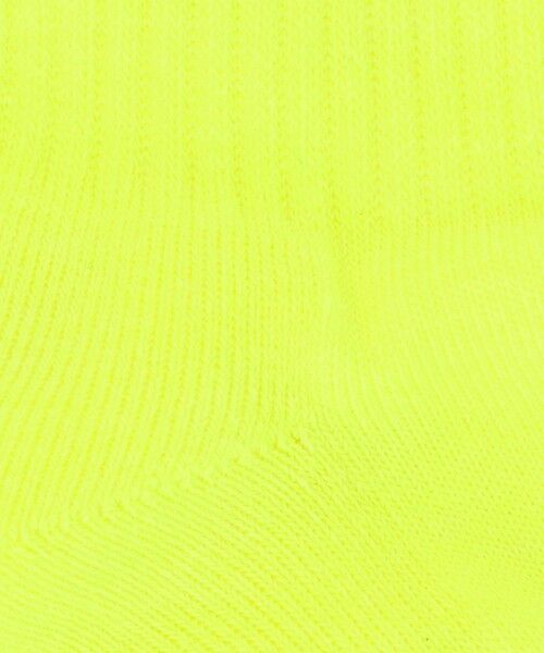 BEAUTY&YOUTH UNITED ARROWS / ビューティー&ユース ユナイテッドアローズ ソックス | フリーダム スタンダード ロゴ ソックス イエロー | 詳細1