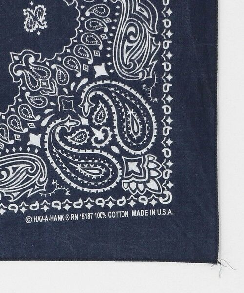 BEAUTY&YOUTH UNITED ARROWS / ビューティー&ユース ユナイテッドアローズ バンダナ・スカーフ | ＜Hav-A-Hank＞ ペイズリー バンダナ | 詳細12