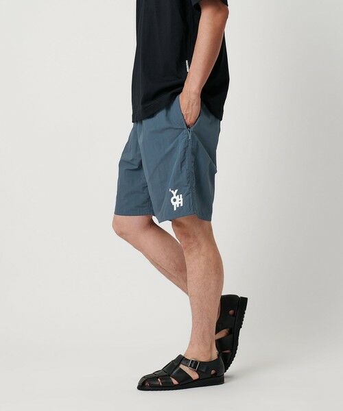 BEAUTY&YOUTH UNITED ARROWS / ビューティー&ユース ユナイテッドアローズ ショート・ハーフ・半端丈パンツ | 【別注】＜北山雅和＞ ロゴ ショーツ -撥水- | 詳細12