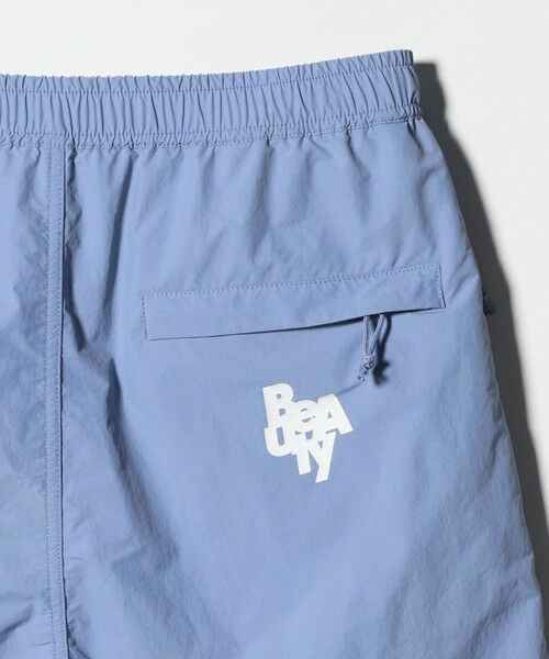 BEAUTY&YOUTH UNITED ARROWS / ビューティー&ユース ユナイテッドアローズ ショート・ハーフ・半端丈パンツ | 【別注】＜北山雅和＞ ロゴ ショーツ -撥水- | 詳細24