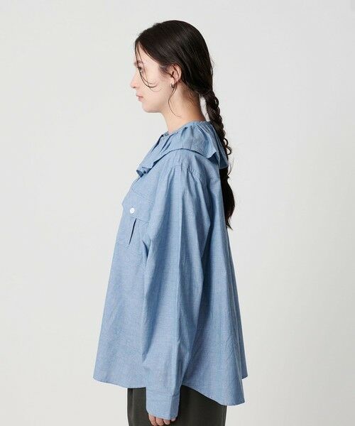 BEAUTY&YOUTH UNITED ARROWS / ビューティー&ユース ユナイテッドアローズ シャツ・ブラウス | ＜dahl’ia＞フリルブラウス | 詳細5