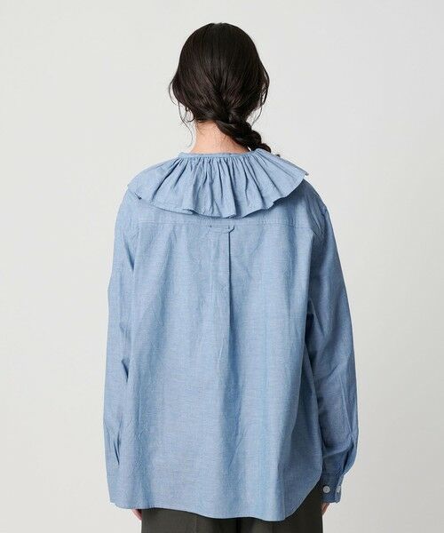 BEAUTY&YOUTH UNITED ARROWS / ビューティー&ユース ユナイテッドアローズ シャツ・ブラウス | ＜dahl’ia＞フリルブラウス | 詳細6