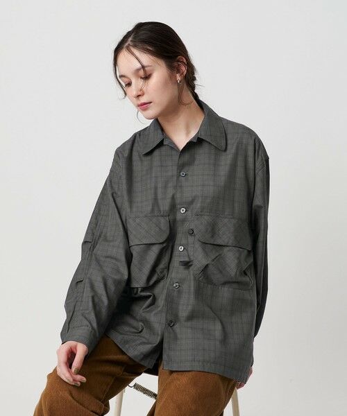 BEAUTY&YOUTH UNITED ARROWS / ビューティー&ユース ユナイテッドアローズ シャツ・ブラウス | ＜DAIWA PIER39＞オープンカラーシャツ | 詳細1