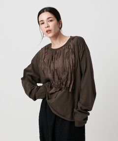 BEAUTY&YOUTH UNITED ARROWS / ビューティー&ユース ユナイテッドアローズ カットソー | ＜dahl’ia＞リメイク ロングスリーブ カットソー