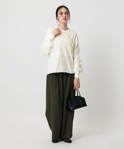 BEAUTY&YOUTH UNITED ARROWS / ビューティー&ユース ユナイテッドアローズ カットソー | ＜dahl’ia＞リメイク ロングスリーブ カットソー | 詳細2