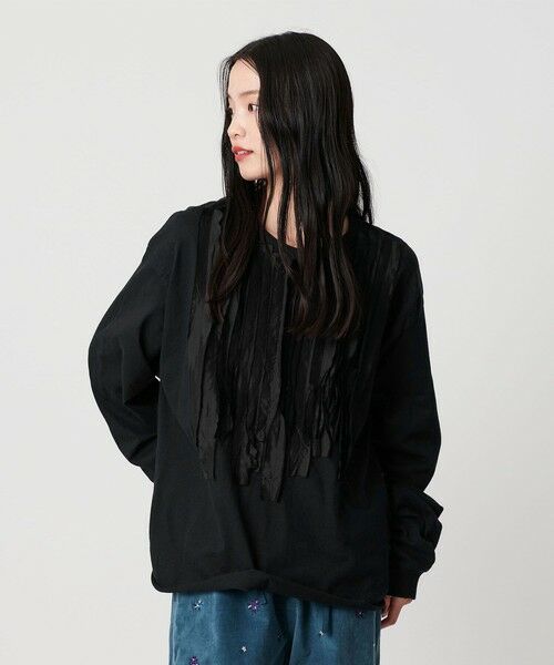 BEAUTY&YOUTH UNITED ARROWS / ビューティー&ユース ユナイテッドアローズ カットソー | ＜dahl’ia＞リメイク ロングスリーブ カットソー | 詳細7