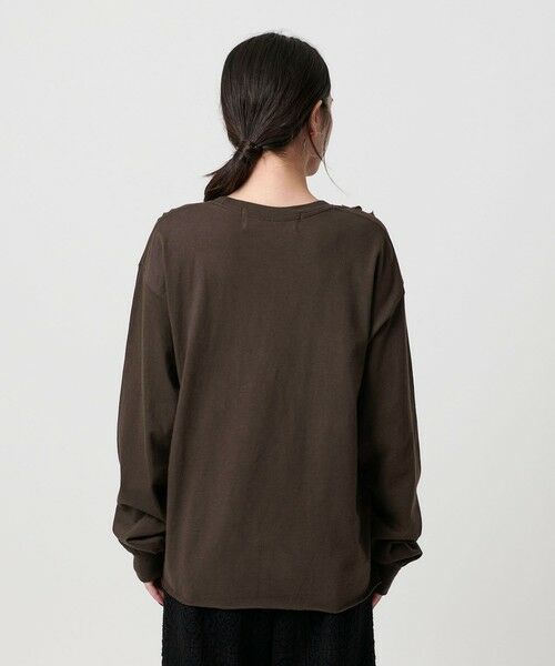 BEAUTY&YOUTH UNITED ARROWS / ビューティー&ユース ユナイテッドアローズ カットソー | ＜dahl’ia＞リメイク ロングスリーブ カットソー | 詳細18