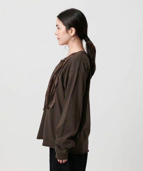 BEAUTY&YOUTH UNITED ARROWS / ビューティー&ユース ユナイテッドアローズ カットソー | ＜dahl’ia＞リメイク ロングスリーブ カットソー | 詳細17